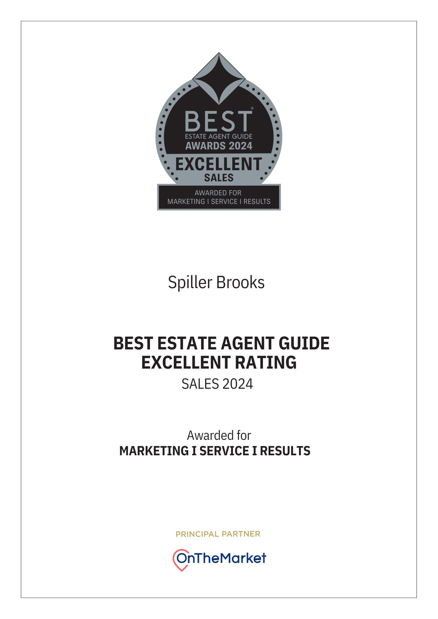 SB Excellent rating 2024